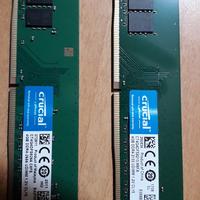 RAM CRUCIAL DDR4 8GB 2133 MHZ CL15