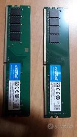 RAM CRUCIAL DDR4 8GB 2133 MHZ CL15