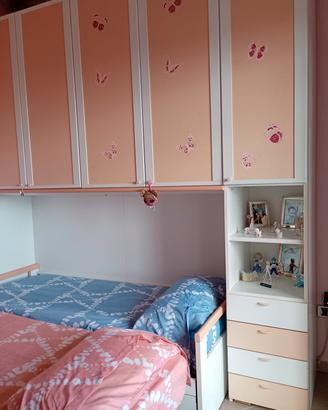 cameretta  armadio ponte 