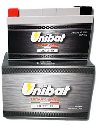 BATTERIA LITIO UNIBAT ULT2B
