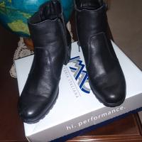 stivaletti donna Imac pelle nera n.39cerniera nuov