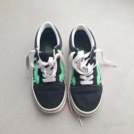 Scarpe Vans Old Skool Bambino "Glow Slime" - 32