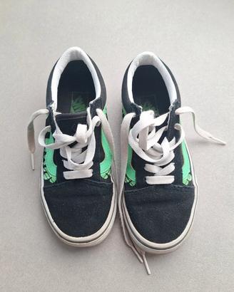 Scarpe Vans Old Skool Bambino "Glow Slime" - 32