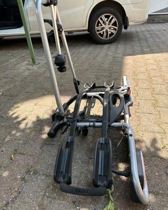 Portabici per gancio traino