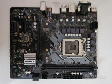Scheda madre asrock ddr4 16gb i5 2,60ghz ssd 550gb