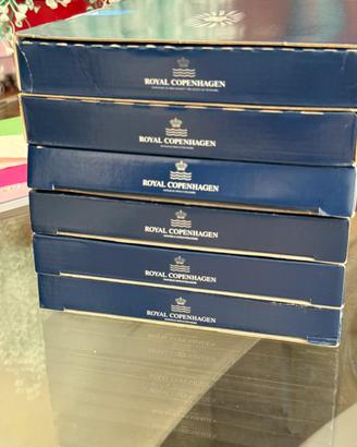 6 piatti originali Royal Copenhagen 1999-2004