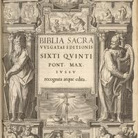 Bibbia sacra del 500