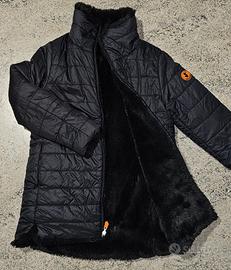 Pelliccia reversibile Save the Duck bimba 8 anni