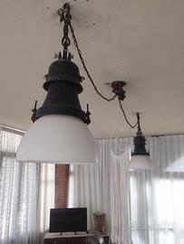 Lampade industriali vintage 