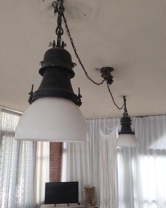Lampade industriali vintage 