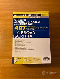 Libro concorso Agenzia Dogane Monopoli