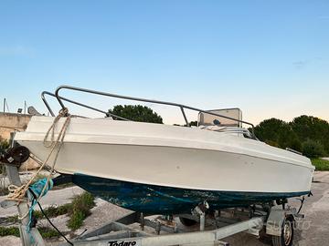 Barca open 5,80mt 40/50 + carrello