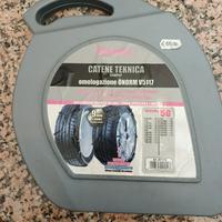 Catene neve per cerchi 13 14 15 misure in foto 9mm