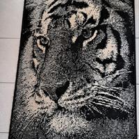tappeto con soggetto tigre della Malesia