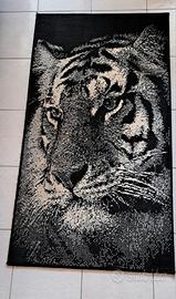 tappeto con soggetto tigre della Malesia