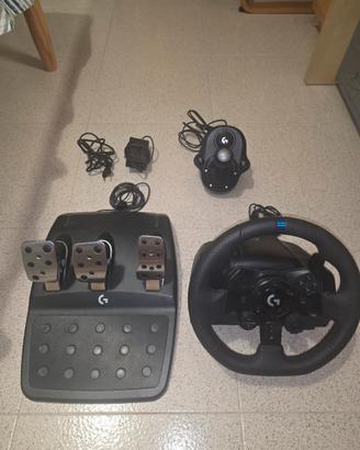 Logitech G923 ps5/ps4/pc con cambio ad H