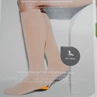 2 PAIA CALZE  COMPRESSIVE  ELASTICHE MEDICALI