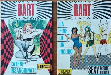 Fumetto per adulti BART n. 5 e 6