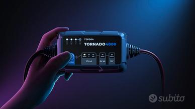 Caricabatteria e mantenitore Tornado 4000 TOPDON
