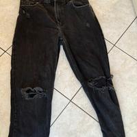 Jeans neri strappati uomo - Modello Slim/Regular