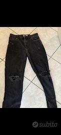 Jeans neri strappati uomo - Modello Slim/Regular