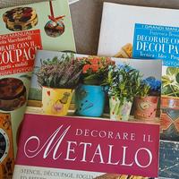 Decorare i metalli e col decoupage 