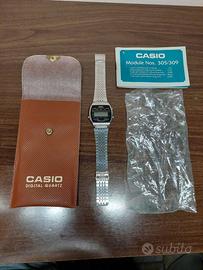Casio Casiotron 38CS-14 Anni '70+Manuale+Custodia