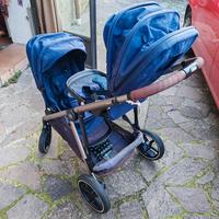 Trio gemellare CYBEX Gazzelle S con basi ISOFIX