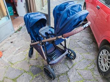 Trio gemellare CYBEX Gazzelle S con basi ISOFIX