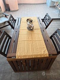 ikea tavolo sedie e poltrone
