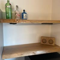 Mensole , mobile top bagno su misura in legno