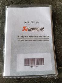terminale akrapovic