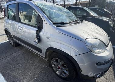 Panda 4x4 incidentata
