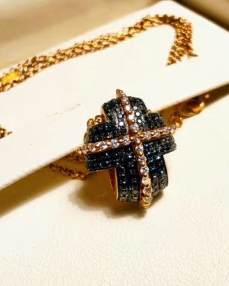 💎 Girocollo Recarlo in oro 18kt con diamanti