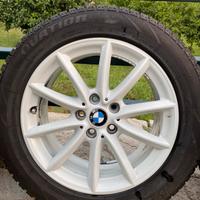 4 CERCHI GOMMATI ORIGINALI BMW  225-55-R17