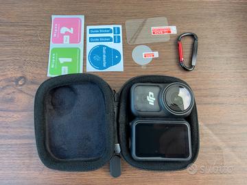Custodia Dji Osmo Nano portatile nera + protezioni