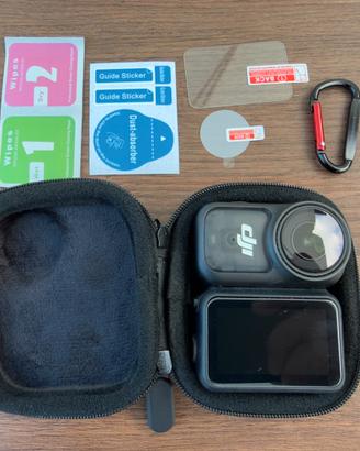 Custodia Dji Osmo Nano portatile nera + protezioni