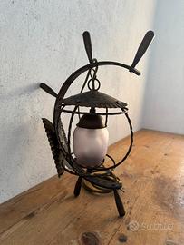 Lampada applique vecchio antico marinaio mare