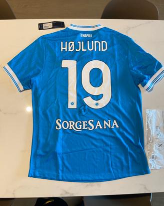MAGLIA SSC NAPOLI AUTOGRAFATA