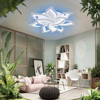 Lampadario fiore LED 180w con telecomando rgb