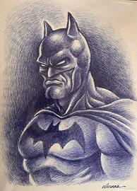 Joan Vizcarra - disegno originale con penna BIC