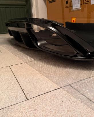 Dam Diffusore Alfa Giulia Replica Quadrifoglio 