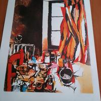 RENATO GUTTUSO 5 STAMPE SECONDO LOTTO