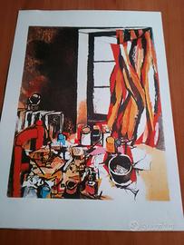 RENATO GUTTUSO 5 STAMPE SECONDO LOTTO