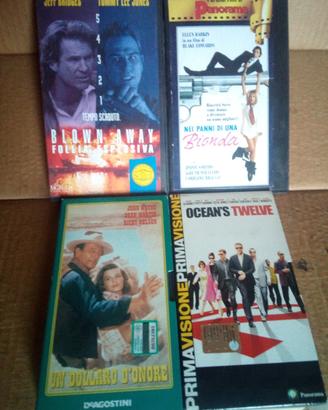 Lotto 12 VHS originali