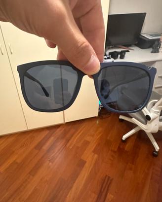 Occhiali da sole uomo Emporio Armani - Blu Opaco