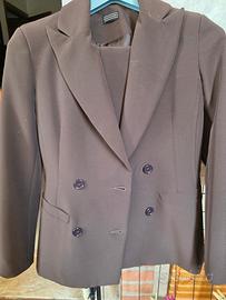 Tailleur marrone taglia 42