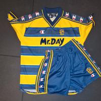 Completo vintage calcio Parma A.C. Champion