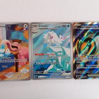 Carte Pokémon Rare Illustrazioni + Ex Full Art 