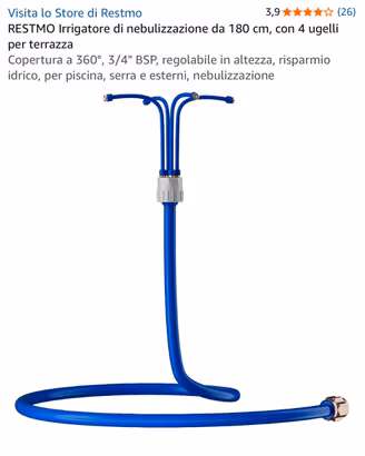 Irrigatore a Nebulizzazione RESTMO 180 cm